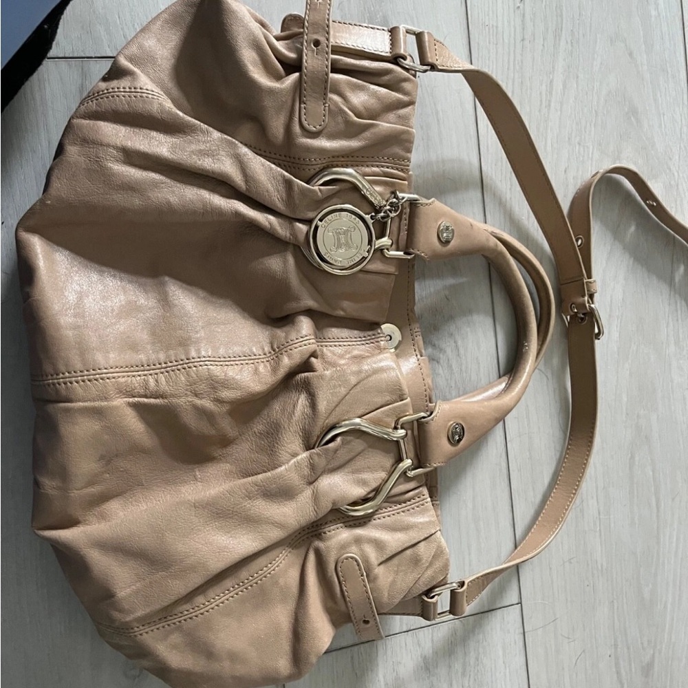 Elegant Tan Leather Women's Bag authentic Celine bag